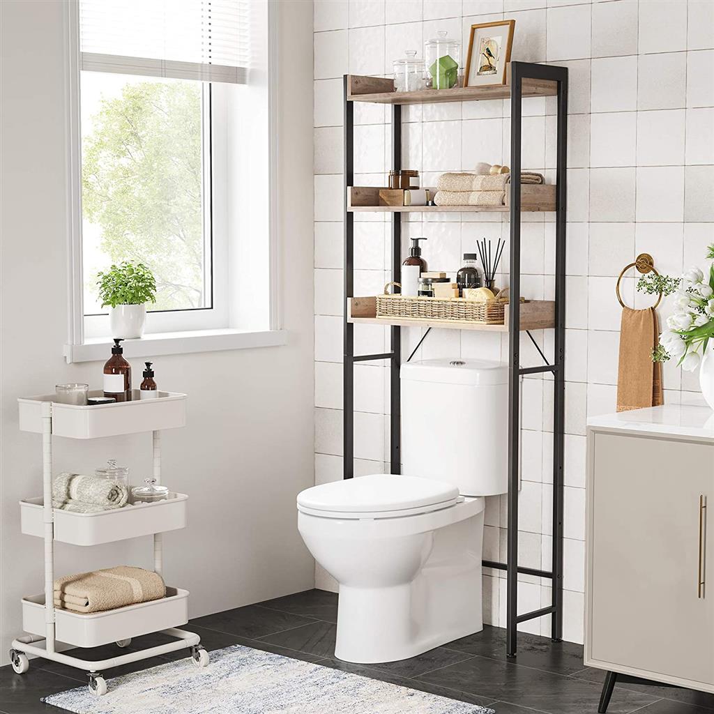 ALINRU 3-Tier Over-The-Toilet Rack