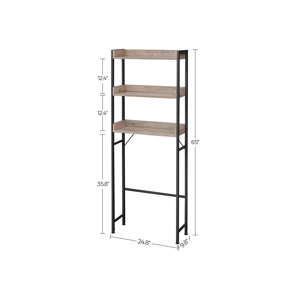 ALINRU 3-Tier Over-The-Toilet Rack