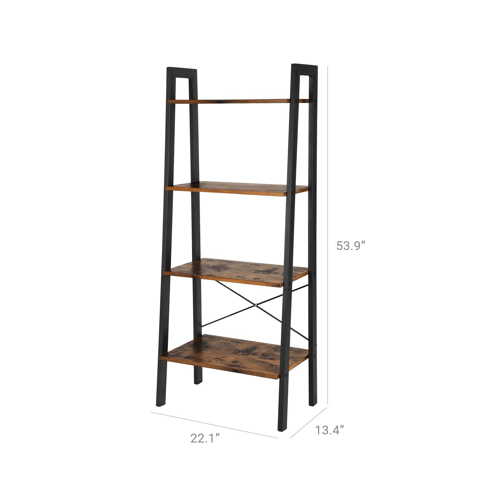 4 Tiers Ladder Shelf