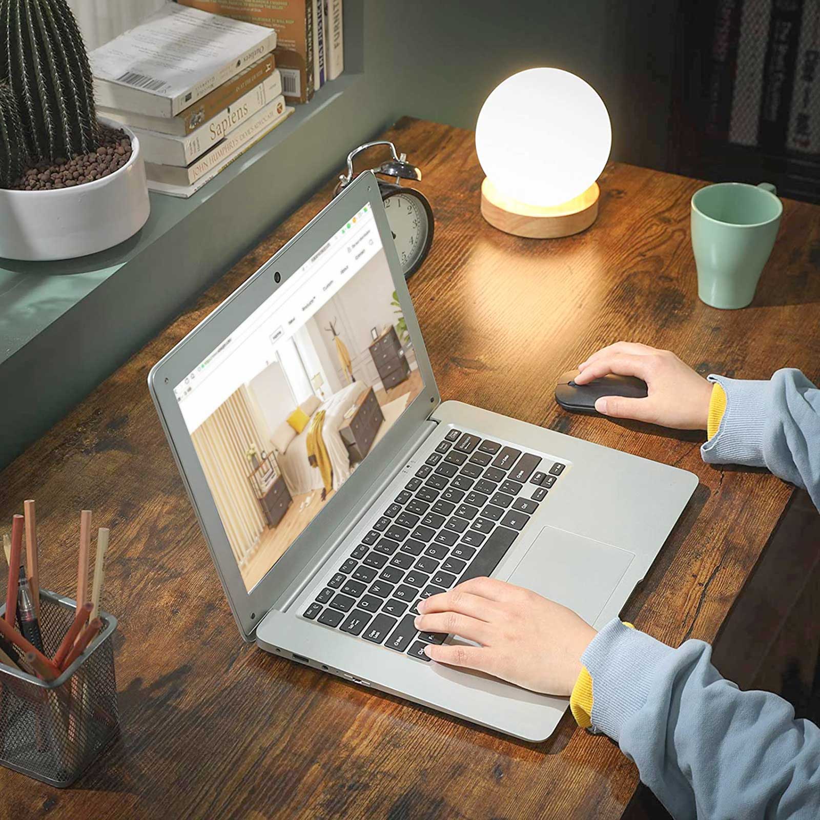 L-Shaped Home Office Computer Desk