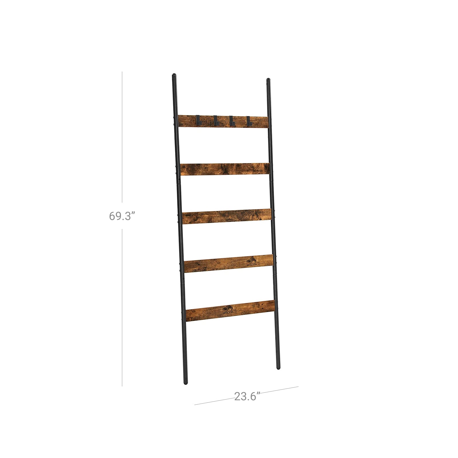 5-Tier Blanket Ladder Shelf