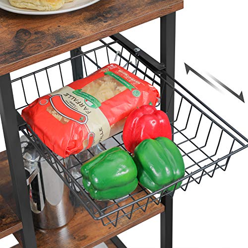 Wire Basket Kitchen Shelf