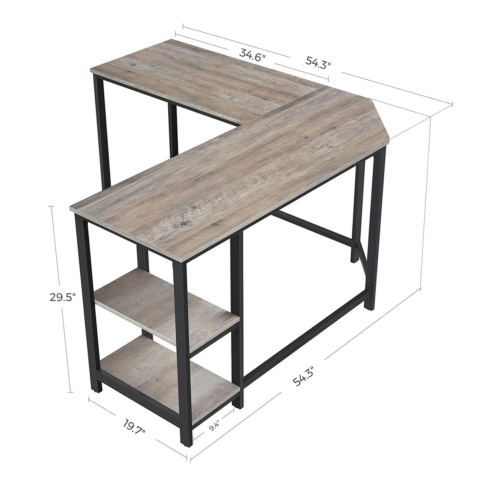 Space Saving Corner Desk