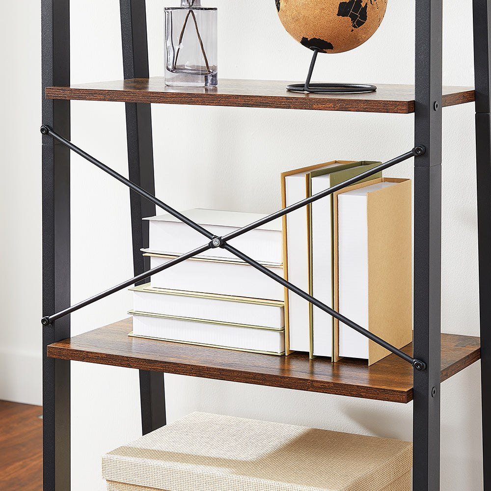 Standing 5-tier Ladder Storage Shelf