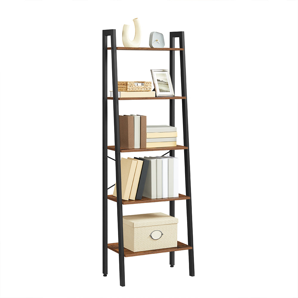 Standing 5-tier Ladder Storage Shelf