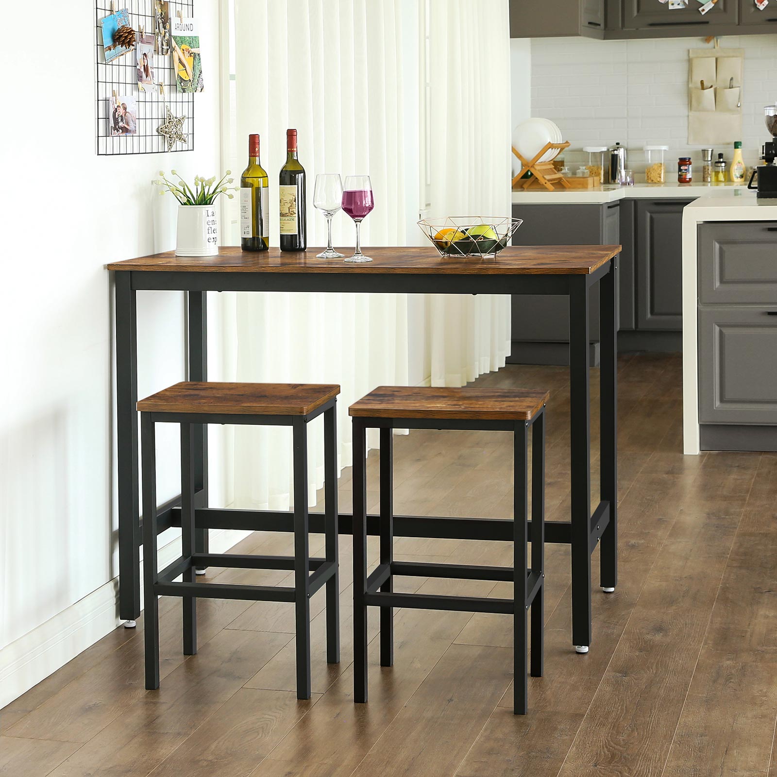 Industrial Bar Table Set