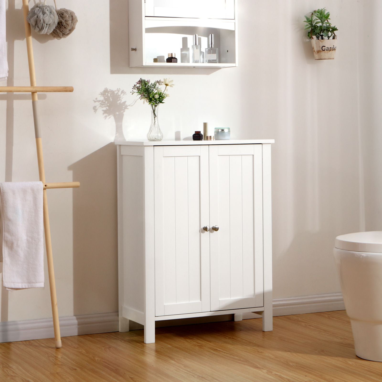 Double Door Bathroom Cabinet