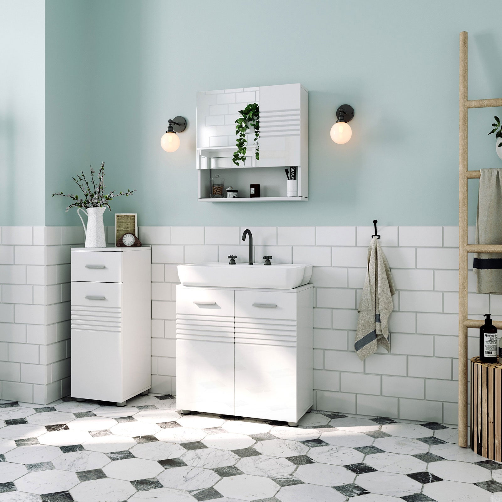 Floor Standing Bathroom Cabinet