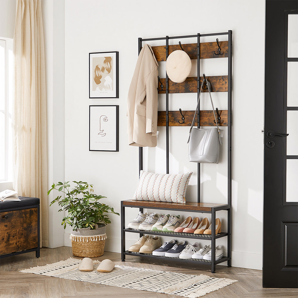 Coat Rack Entryway Organizer