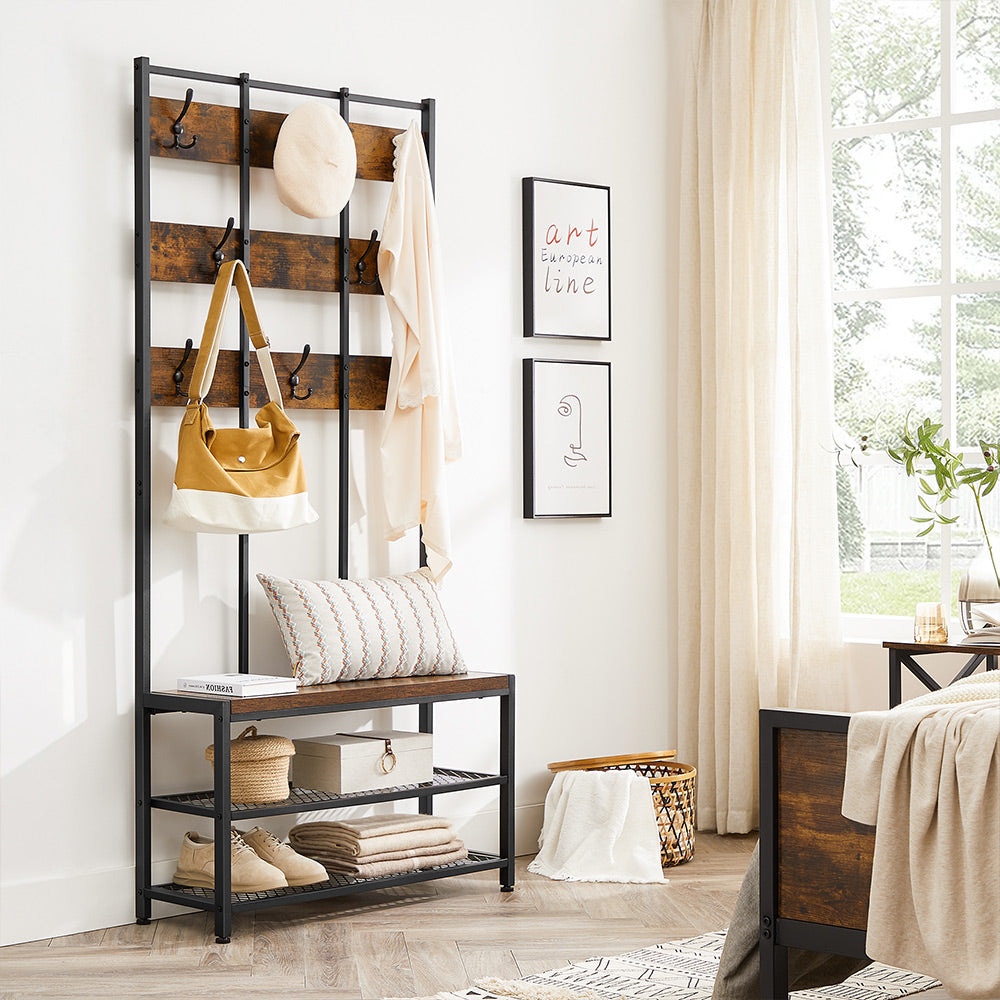 Coat Rack Entryway Organizer