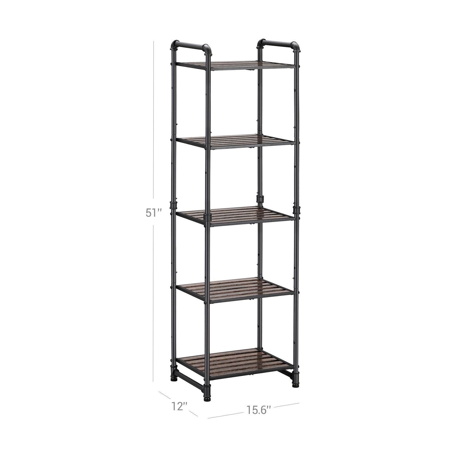 Industrial Style Adjustable Shelf