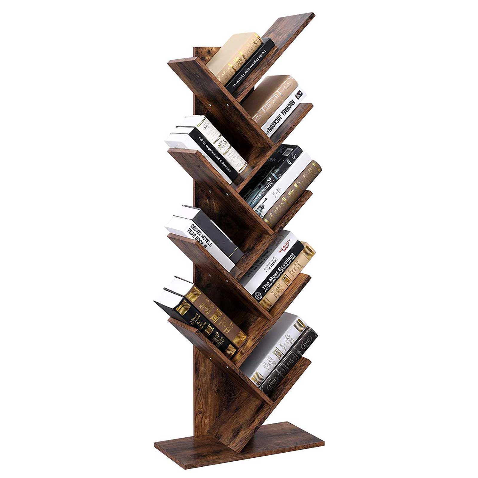 8-Tier Tree Bookshelf