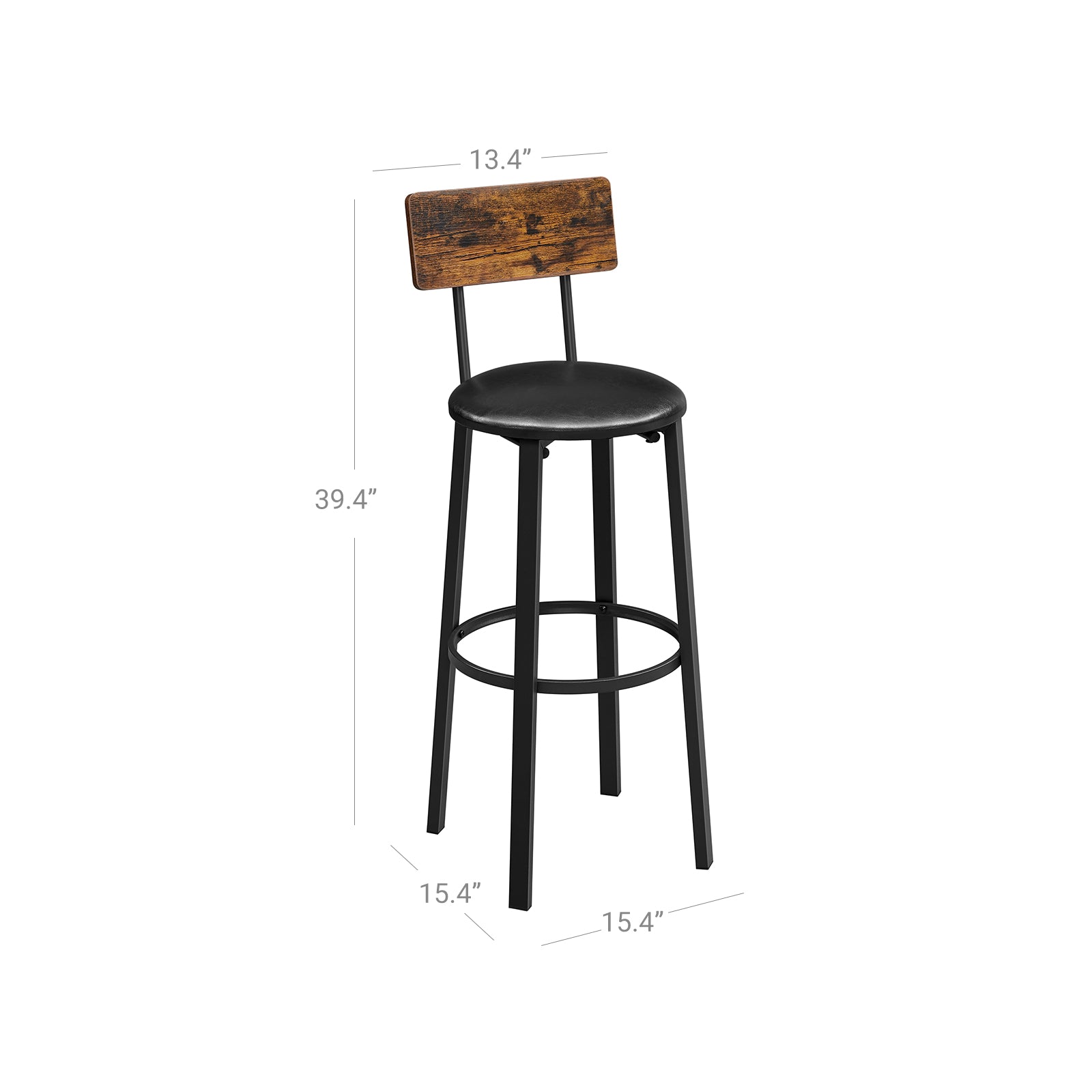 Set of 2 Bar Stool