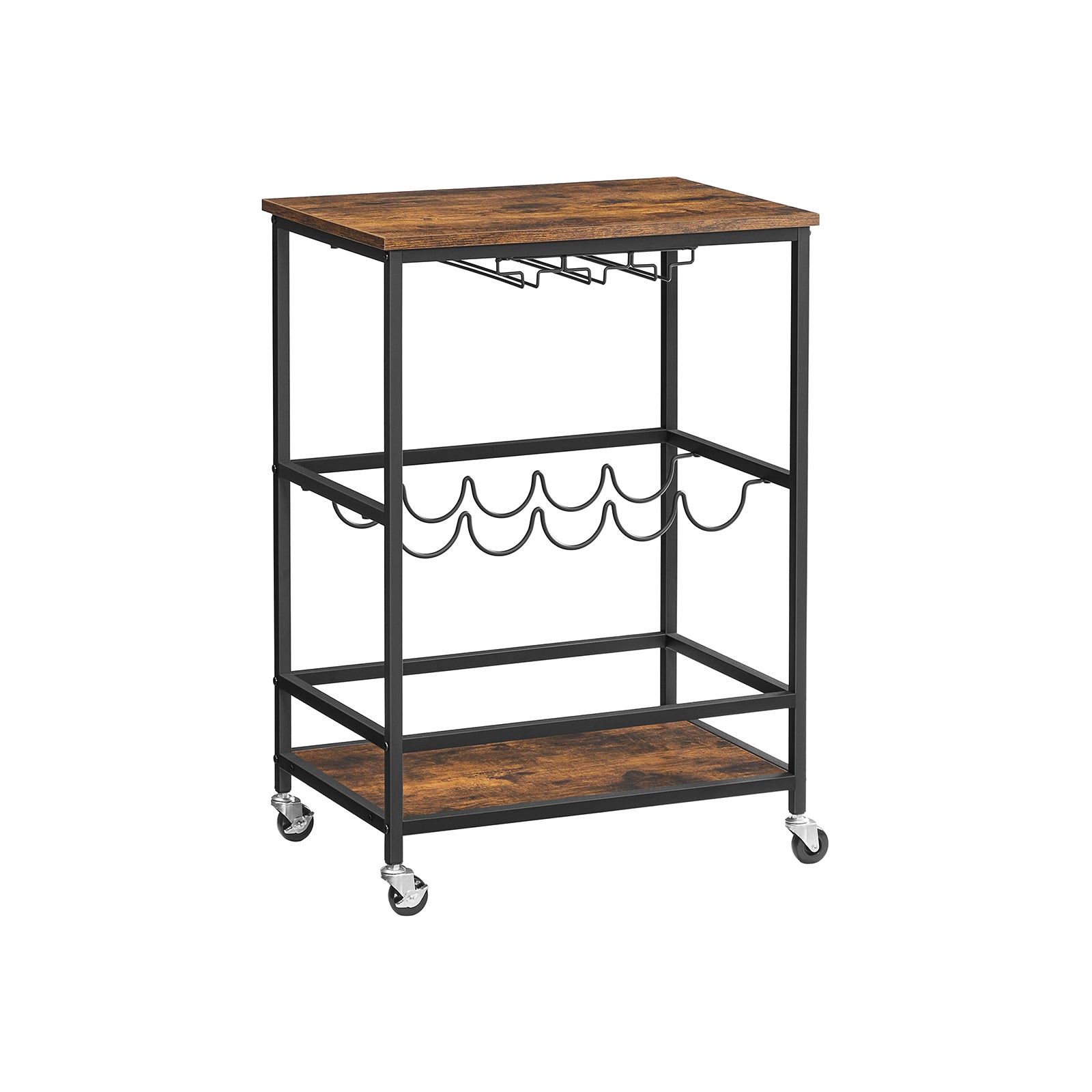 Serving Cart with Wheels