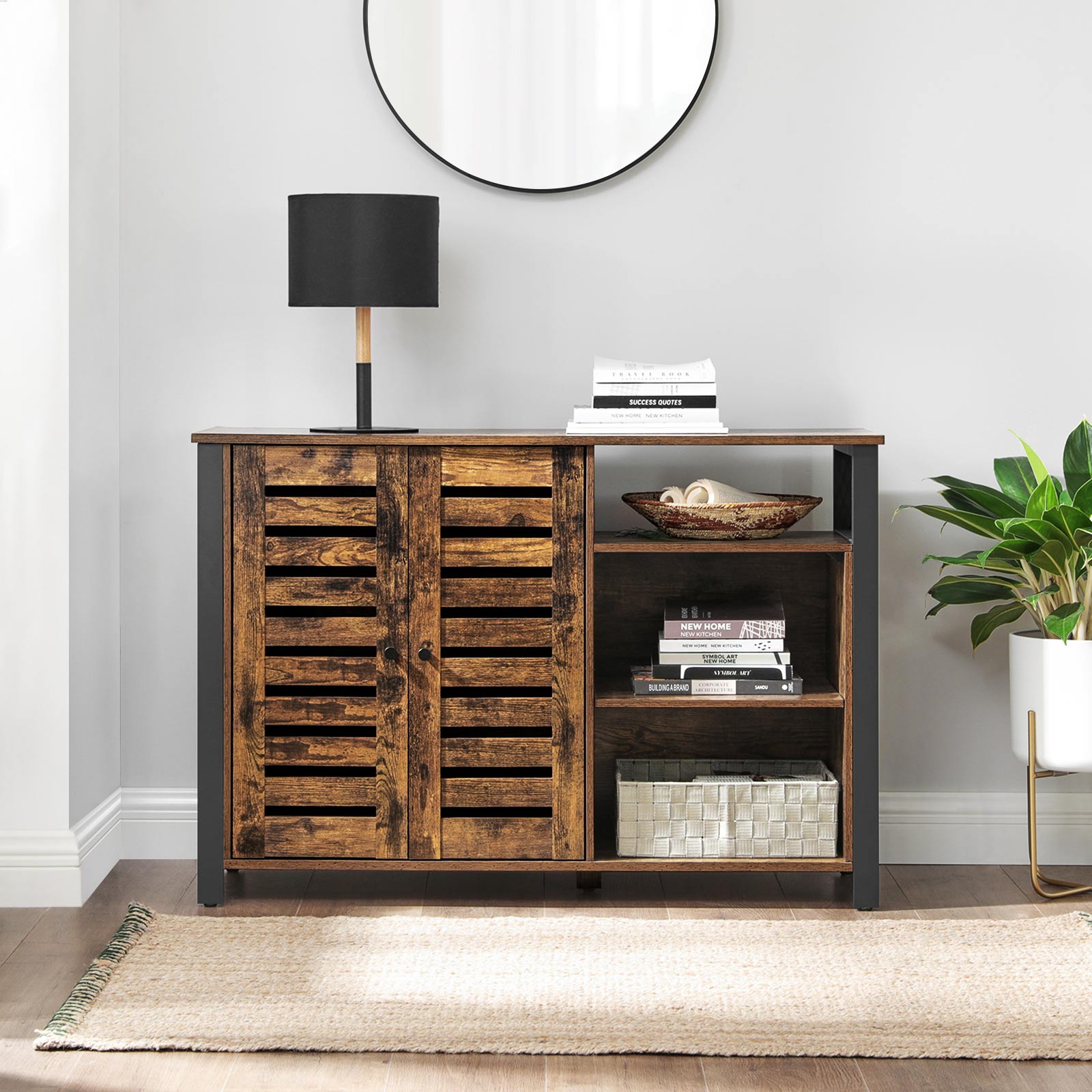 Industrial Storage Cabinet with Shelves