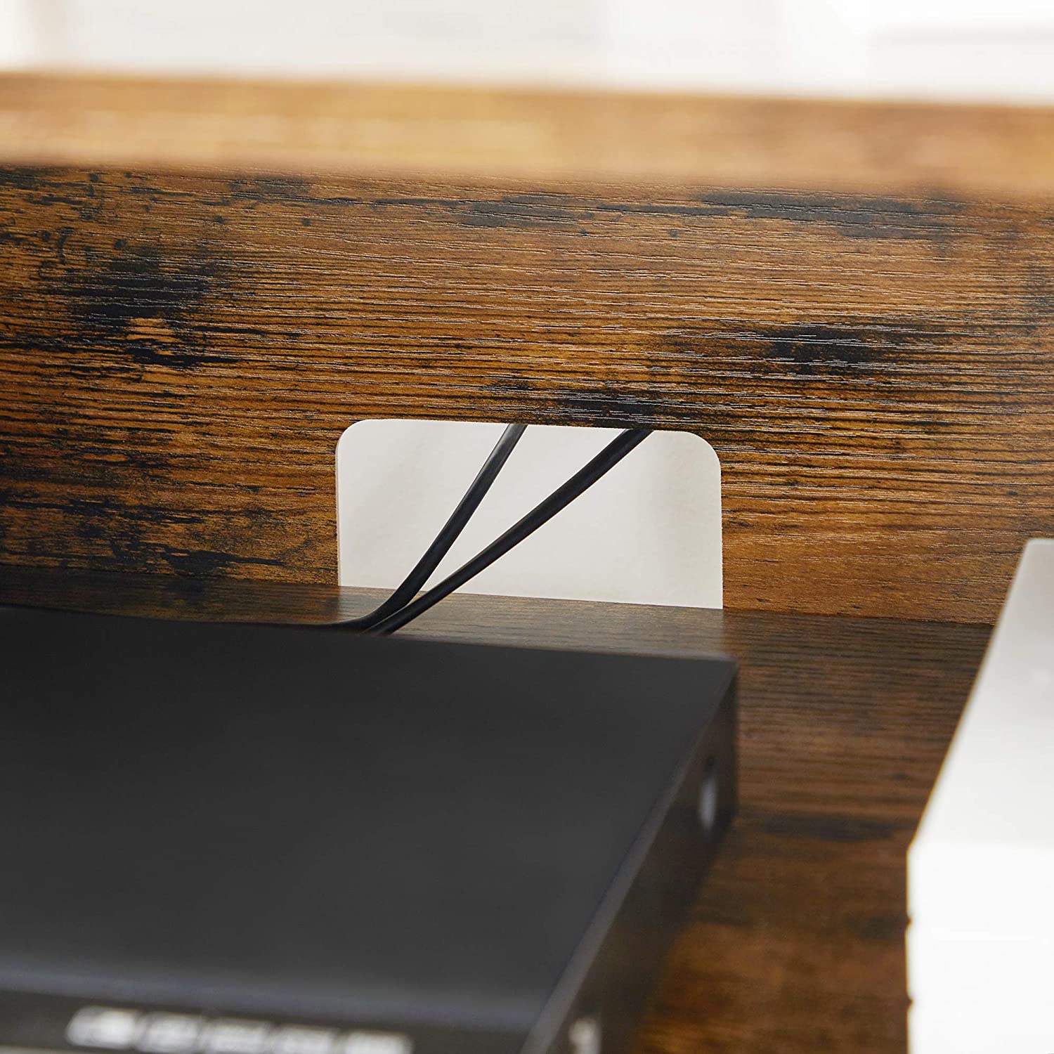 TV Stand with Barn Door