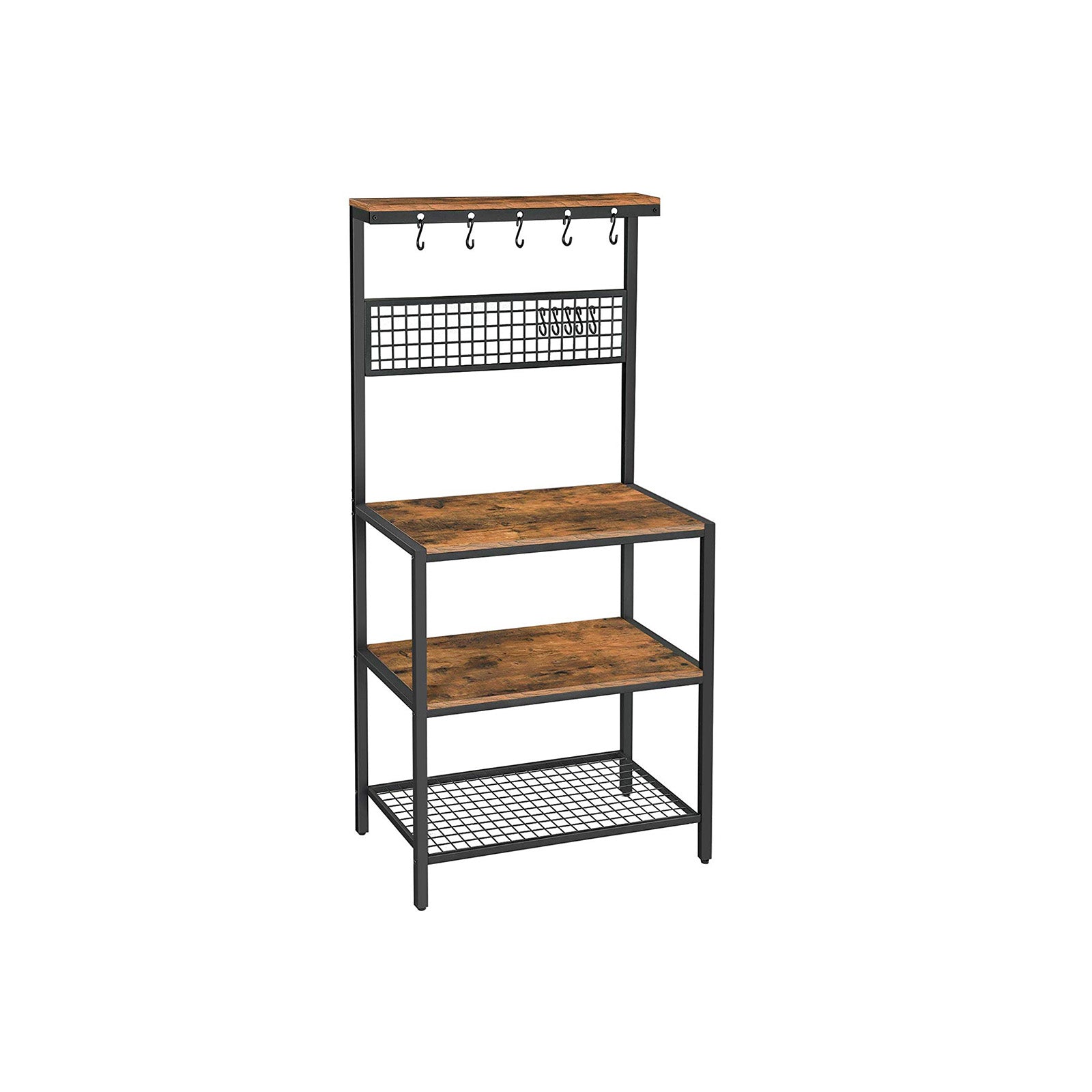 Mesh Panel Kitchen Rack