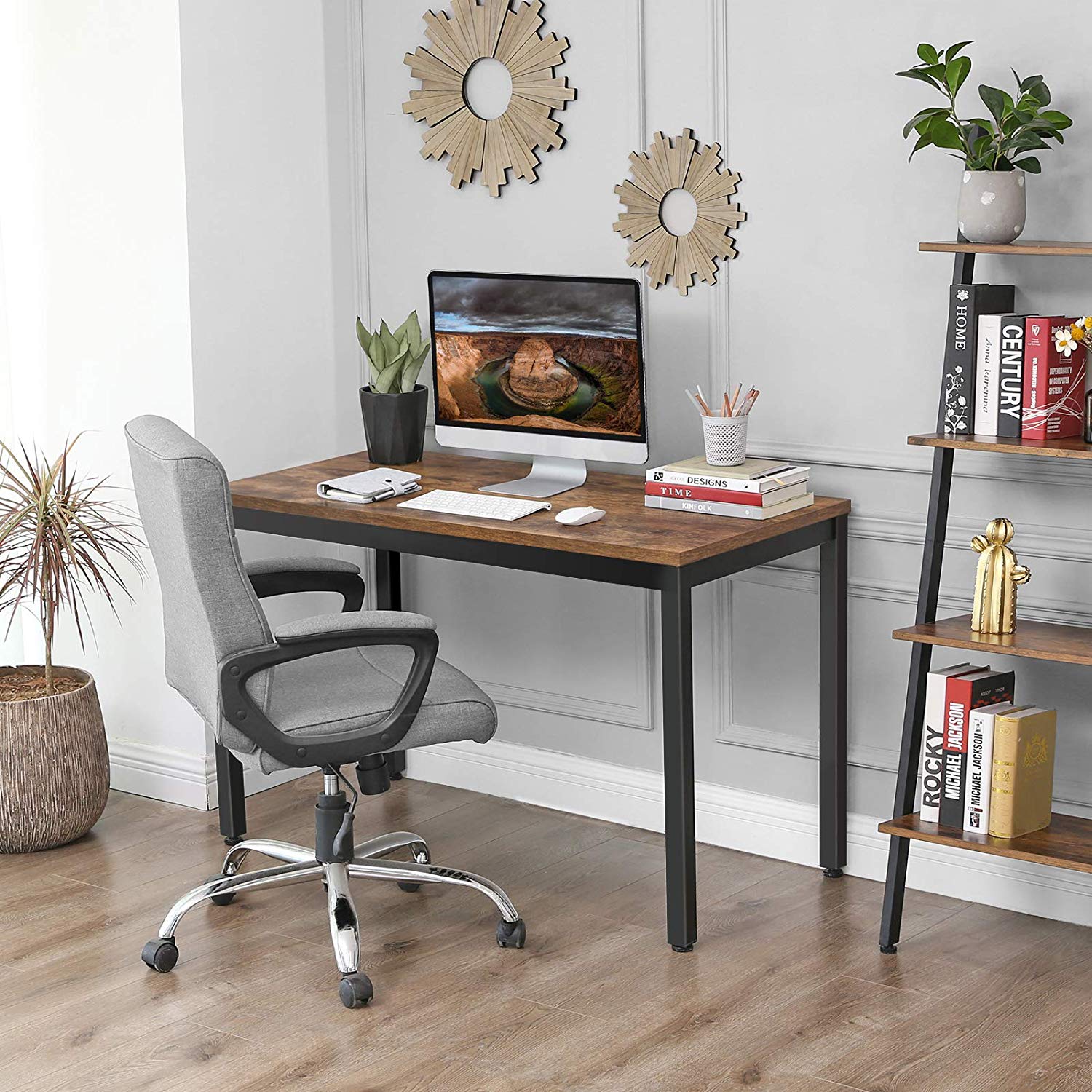 Metal Frame Computer Desk