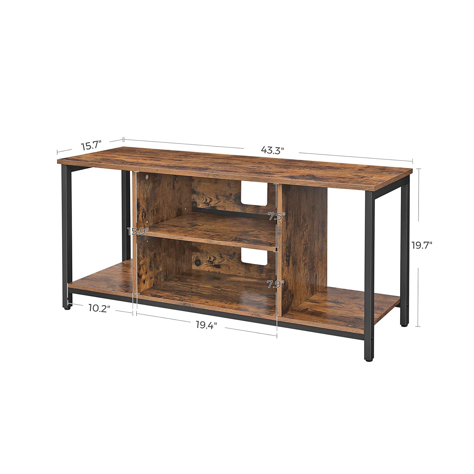 Open Storage TV Stand for 50 Inches TV