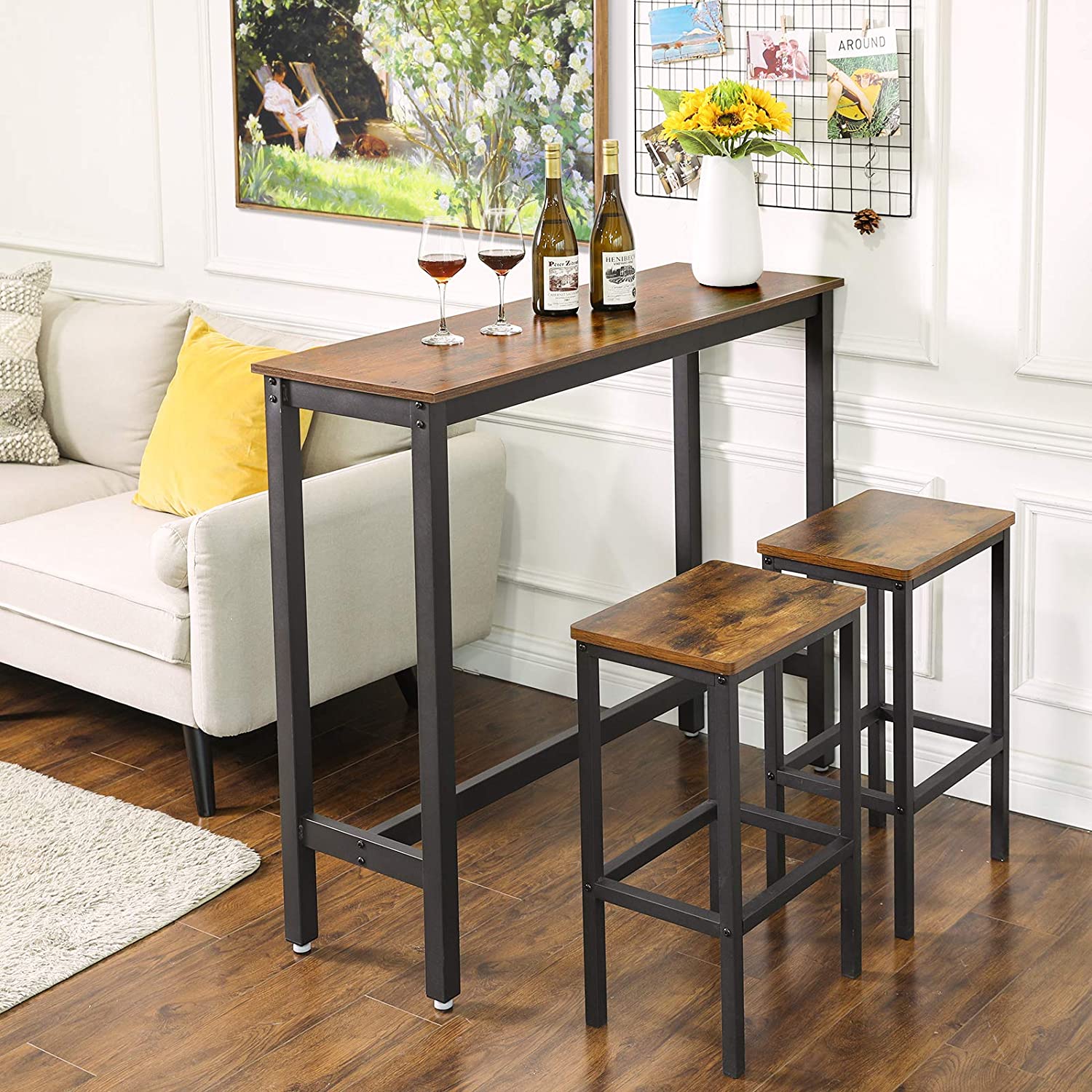 Rectangular Bar Dining High Table