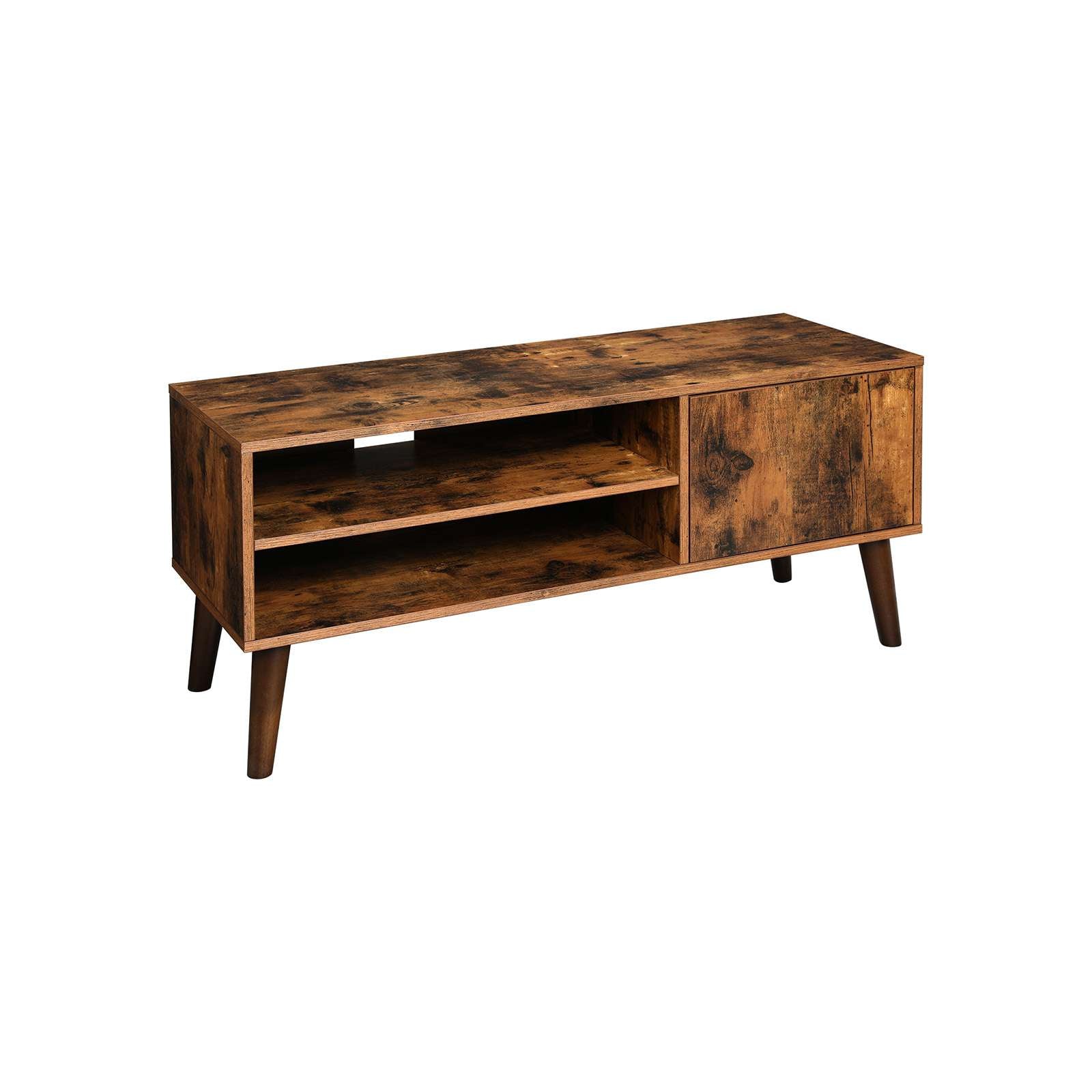 Retro Wooden TV Cabinet Entertainment Center