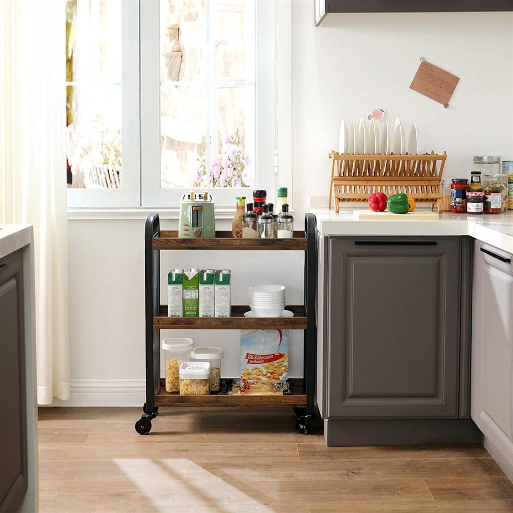 Rolling Kitchen Serving Cart