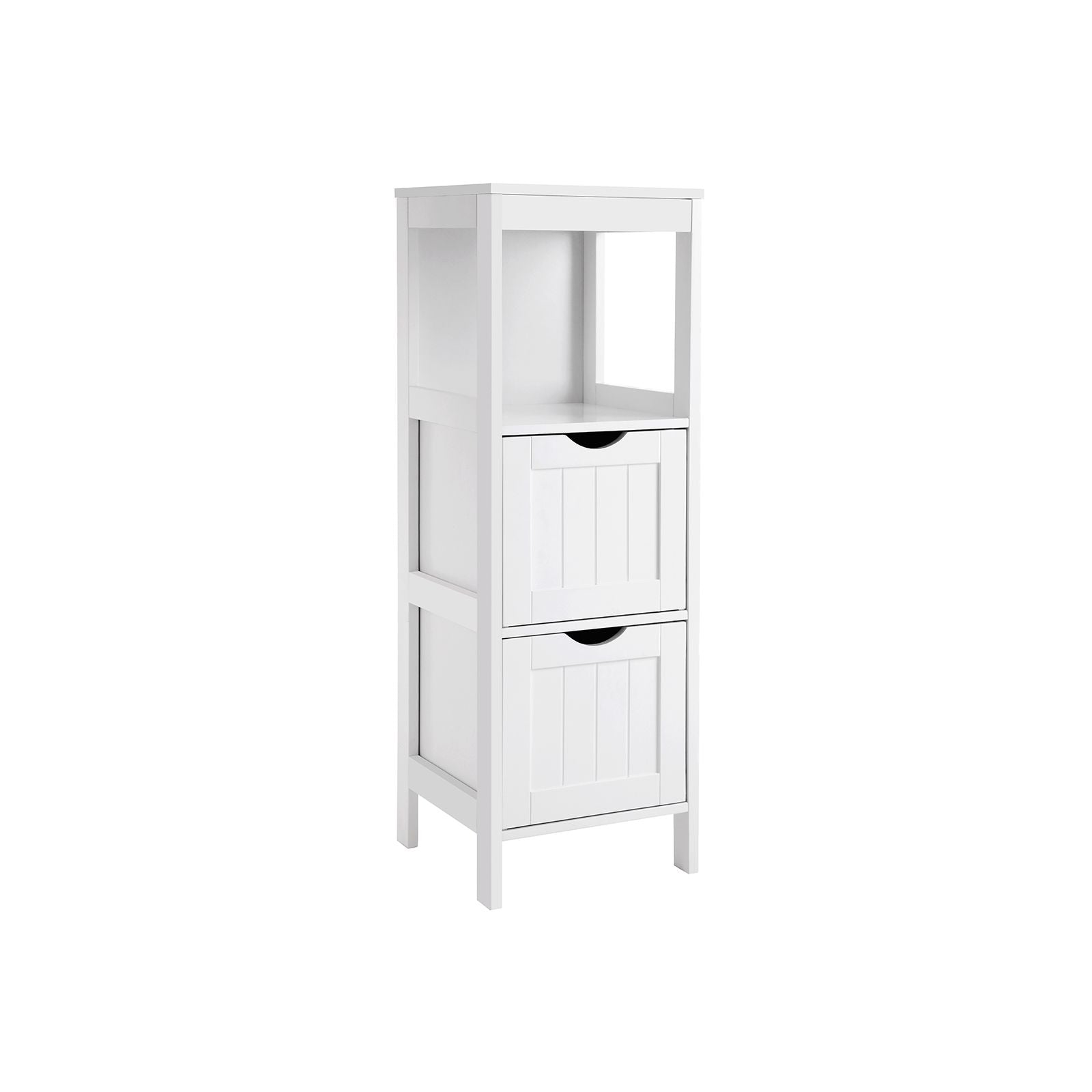 Bathroom Linen Tower with Drawers