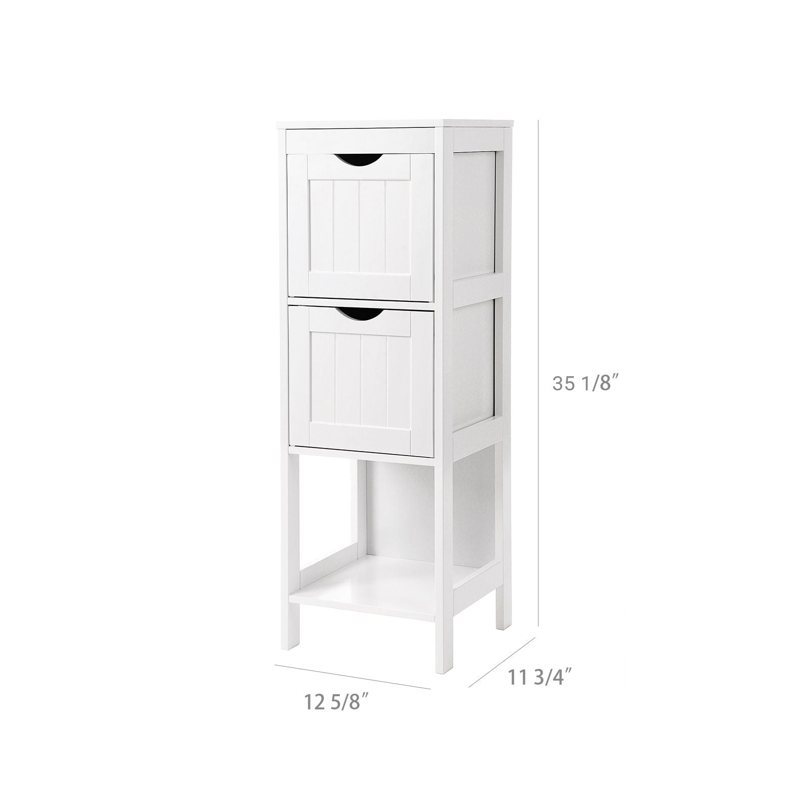 Bathroom Linen Tower with Drawers