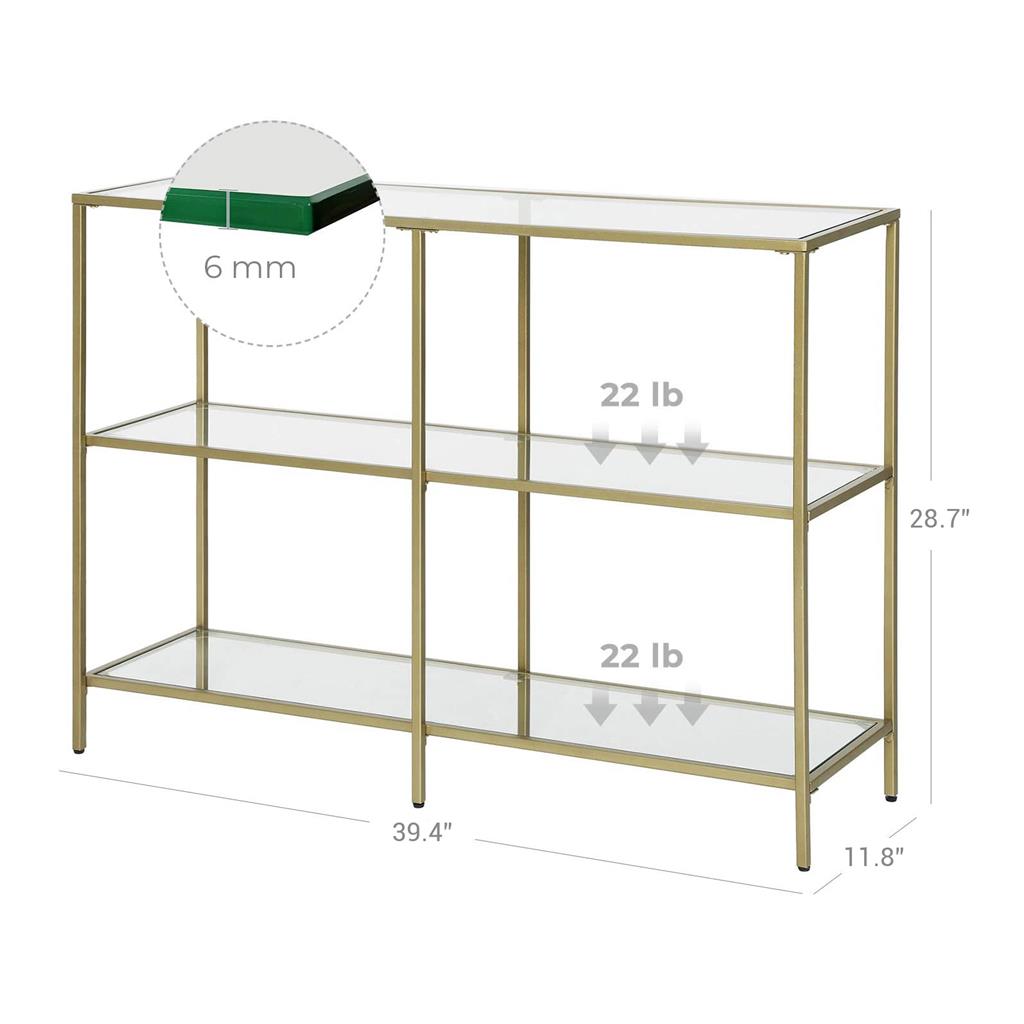 Tempered Glass Sofa Table