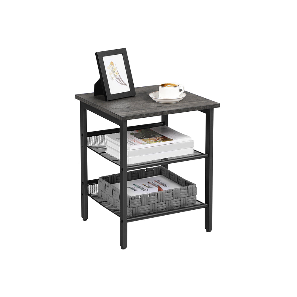 Charcoal Gray Side Tables