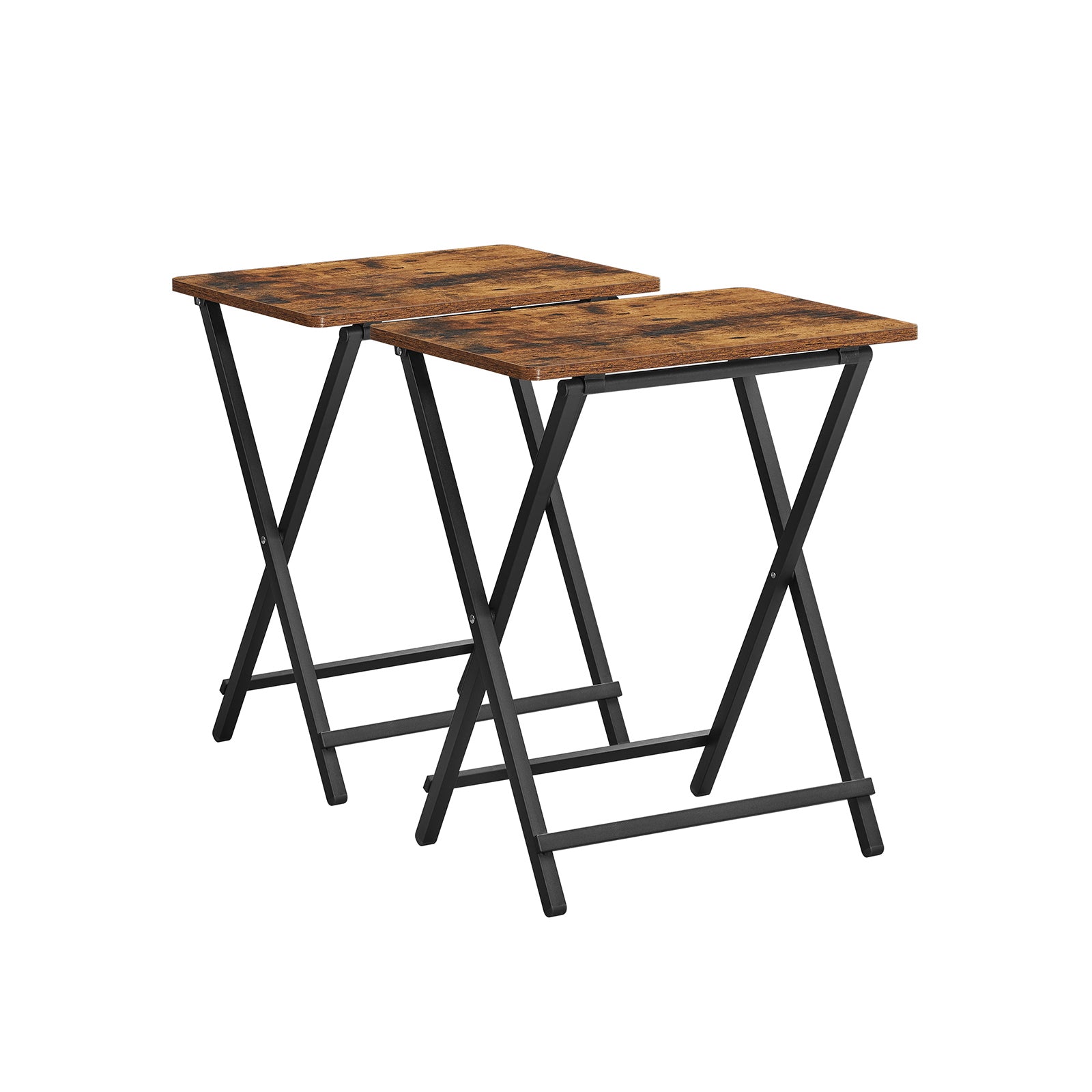 TV Tray Set of 2 Folding Tables