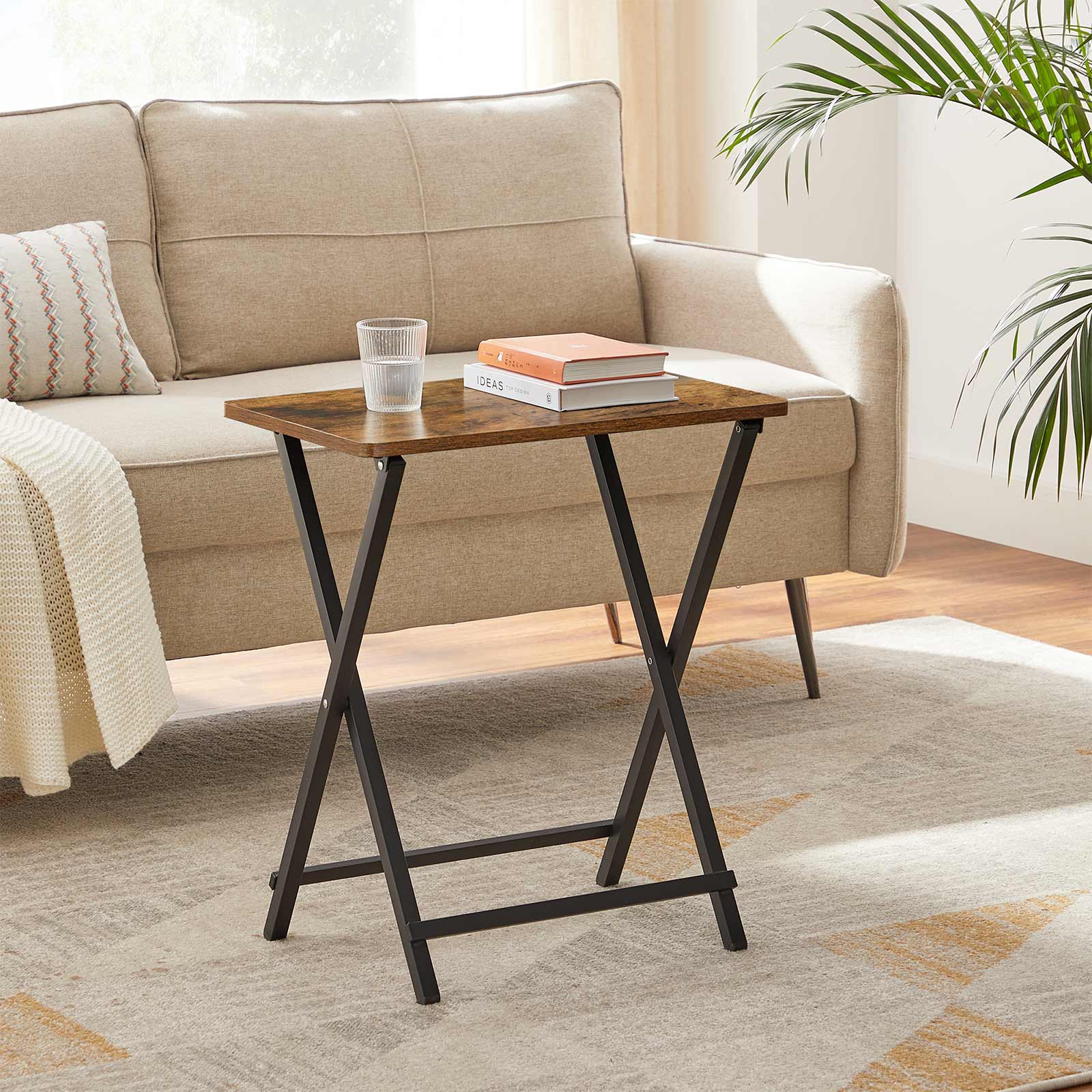 TV Tray Set of 2 Folding Tables