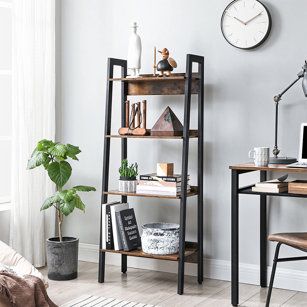 4-Tier Home Office Bookshelf