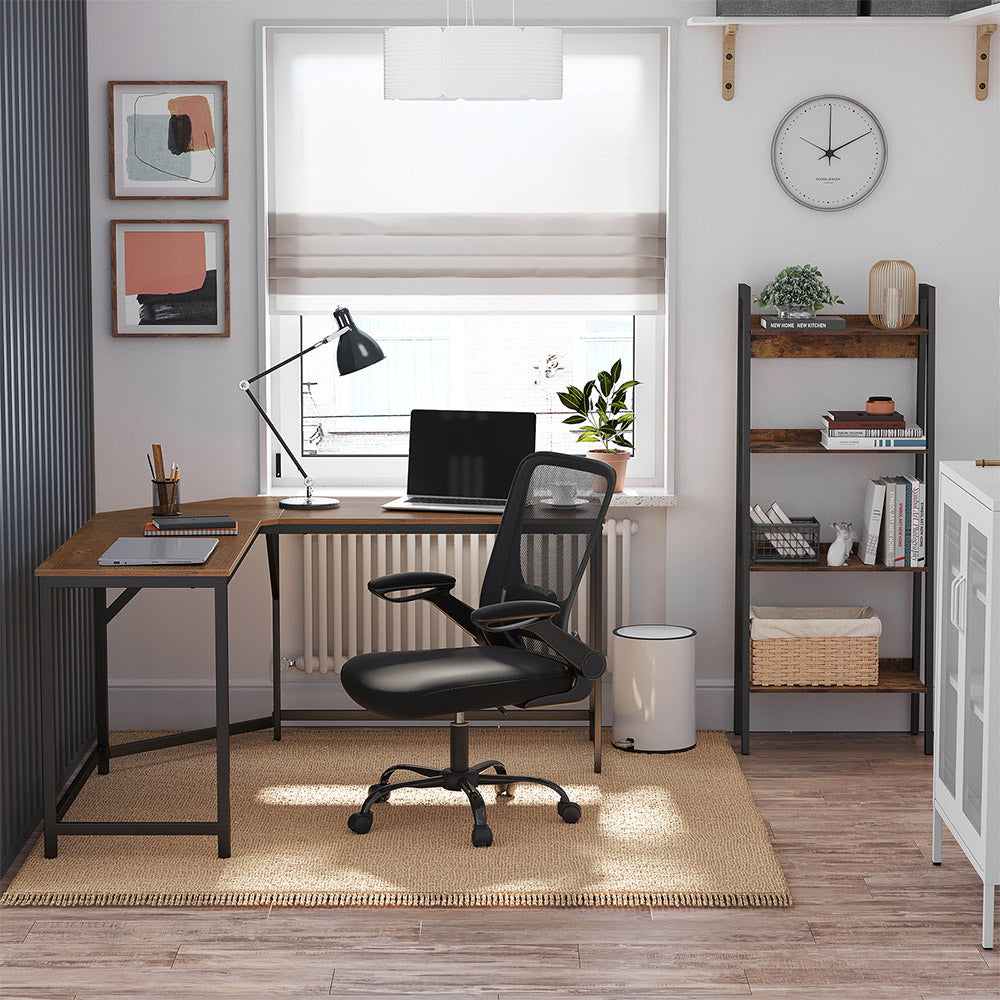 L-Shaped Corner Computer Desk for Office