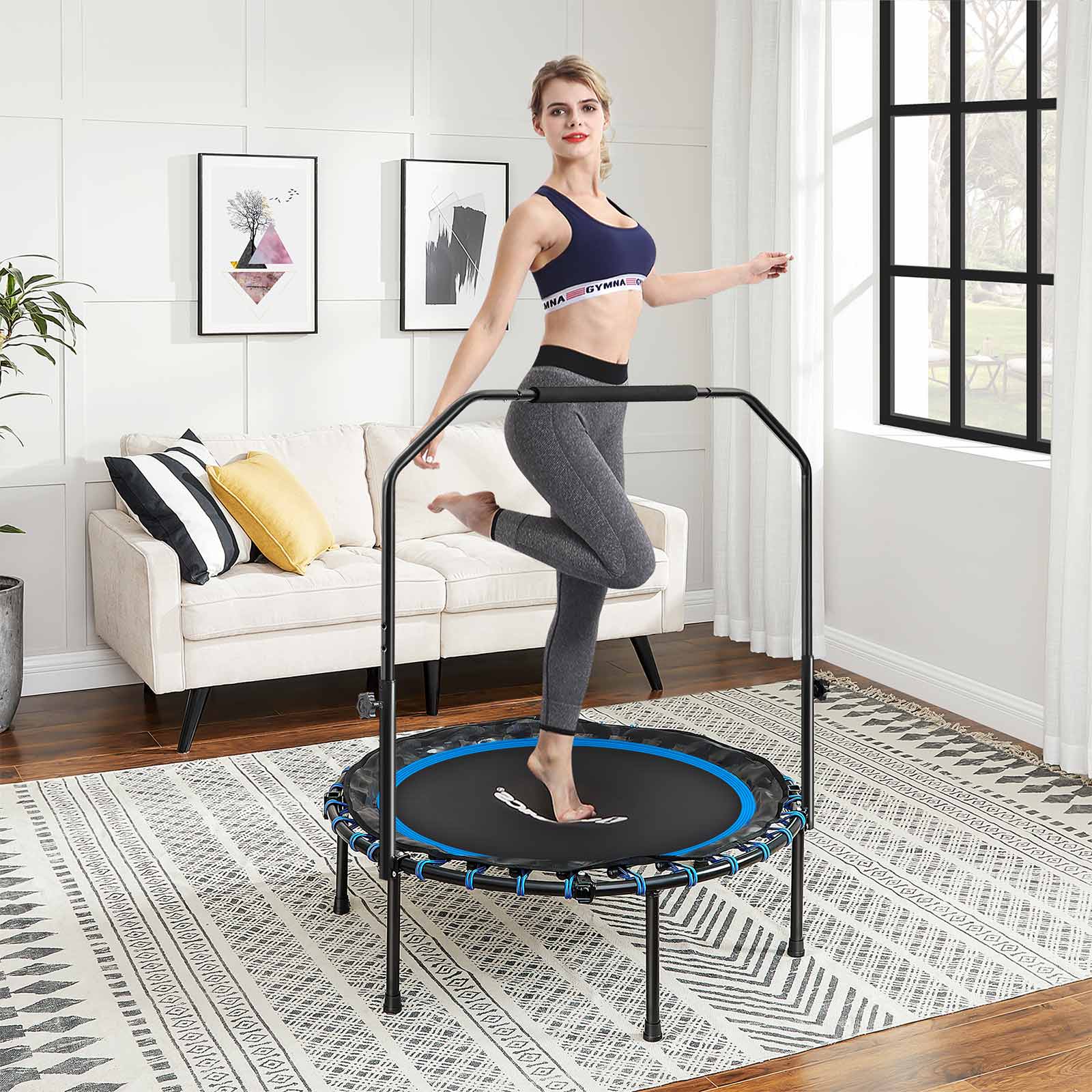 40 Inches Mini Fitness Trampoline