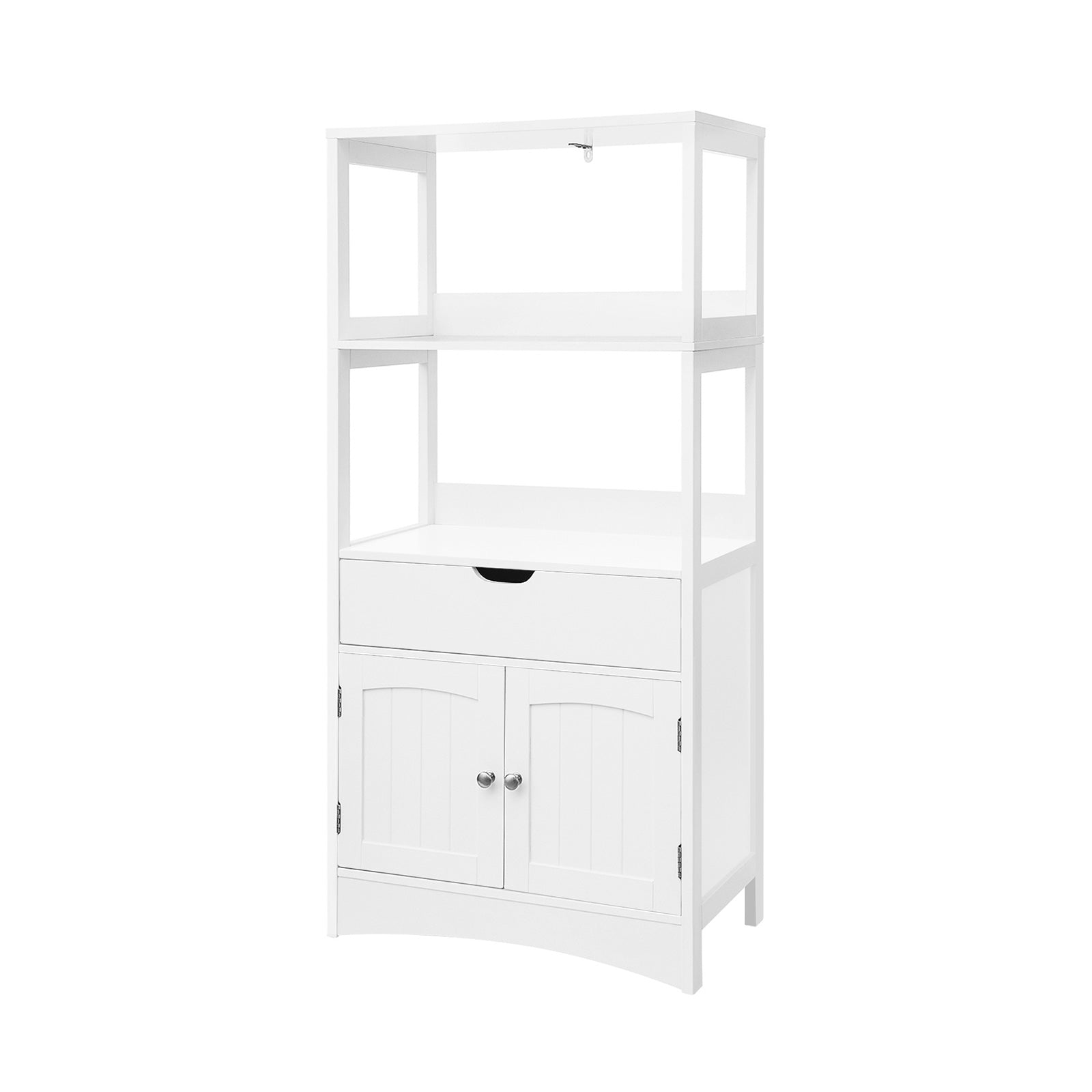 Upper Shelves Bathroom Cabinet