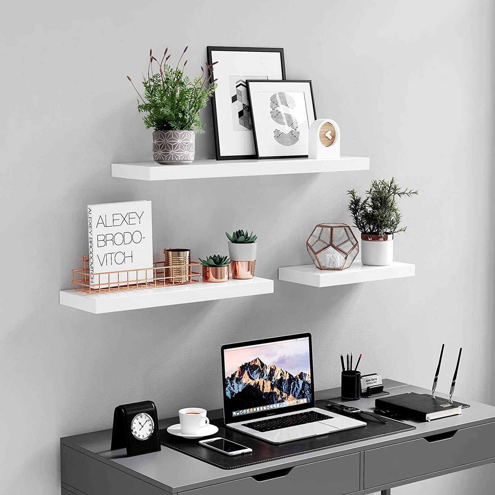 Wall Mounted Bookshelf