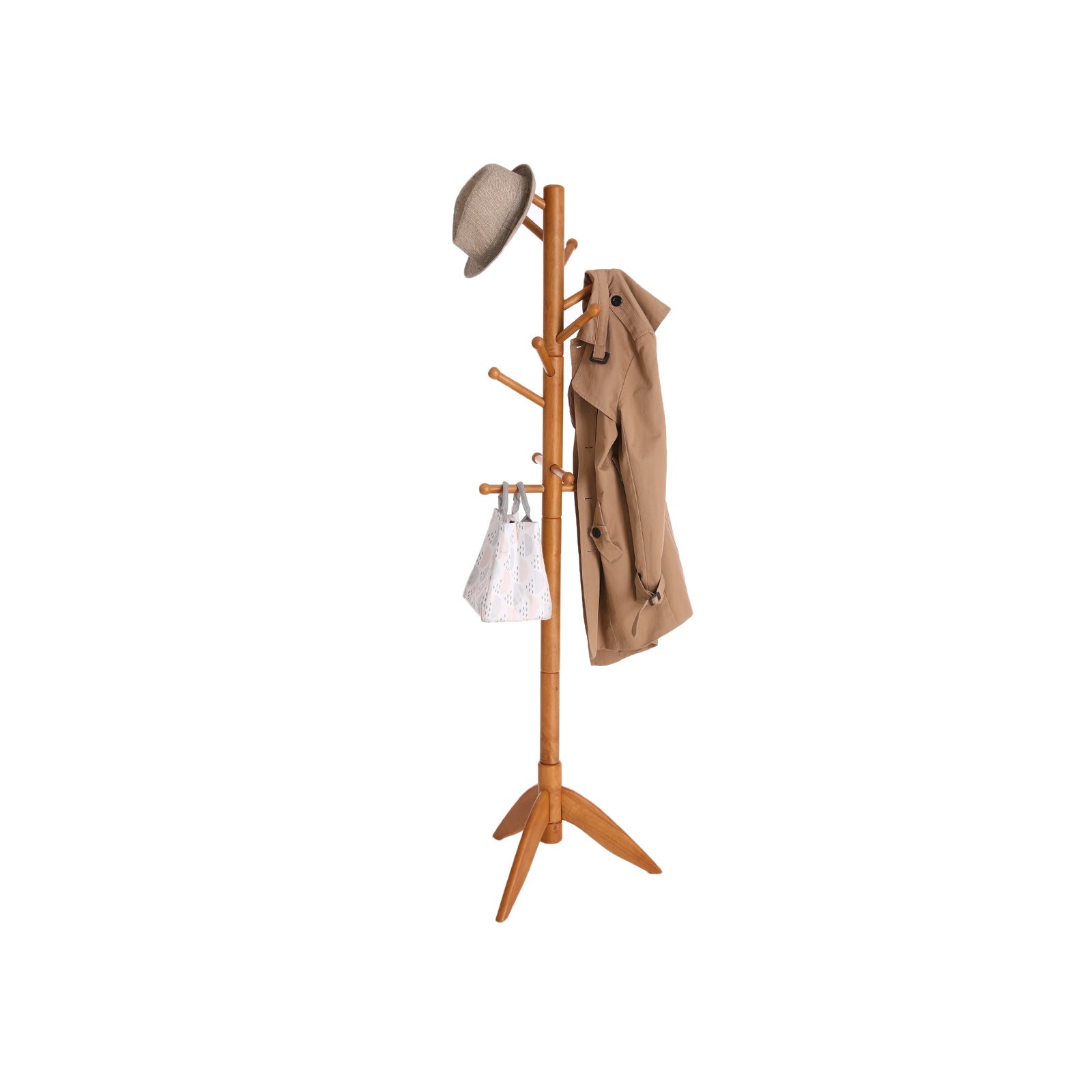 Wooden Coat Rack