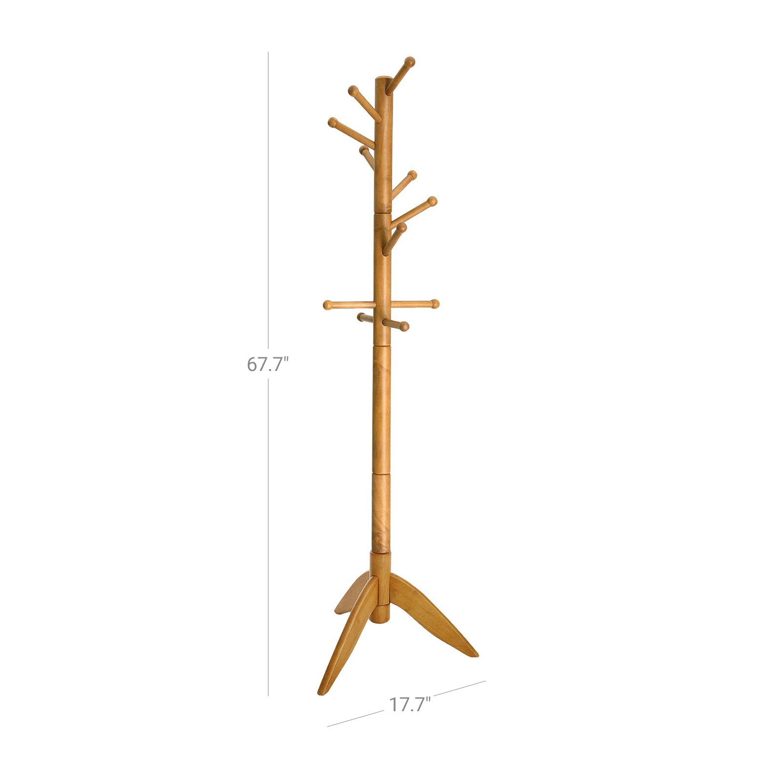 Wooden Coat Rack