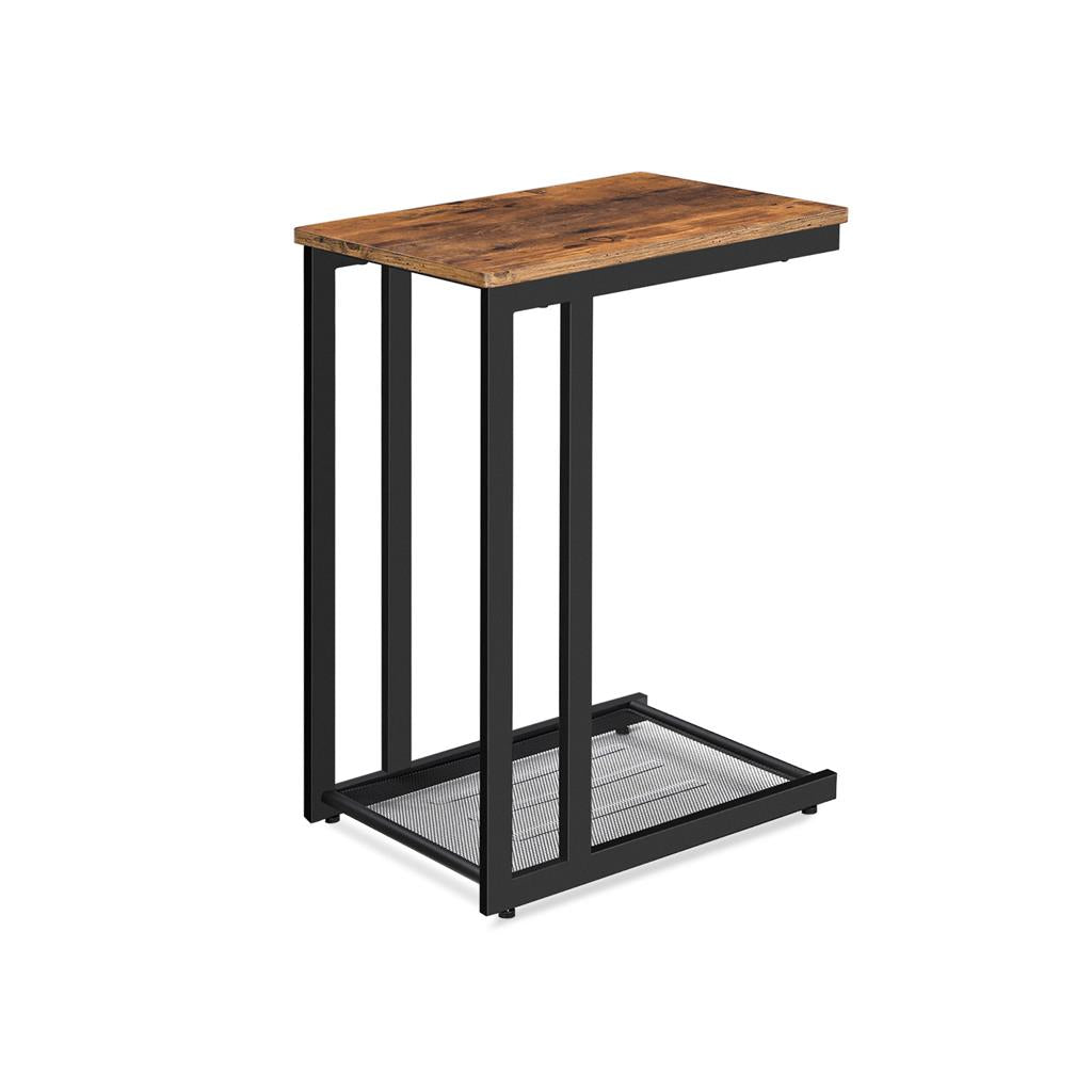 Mesh Shelf Side Table