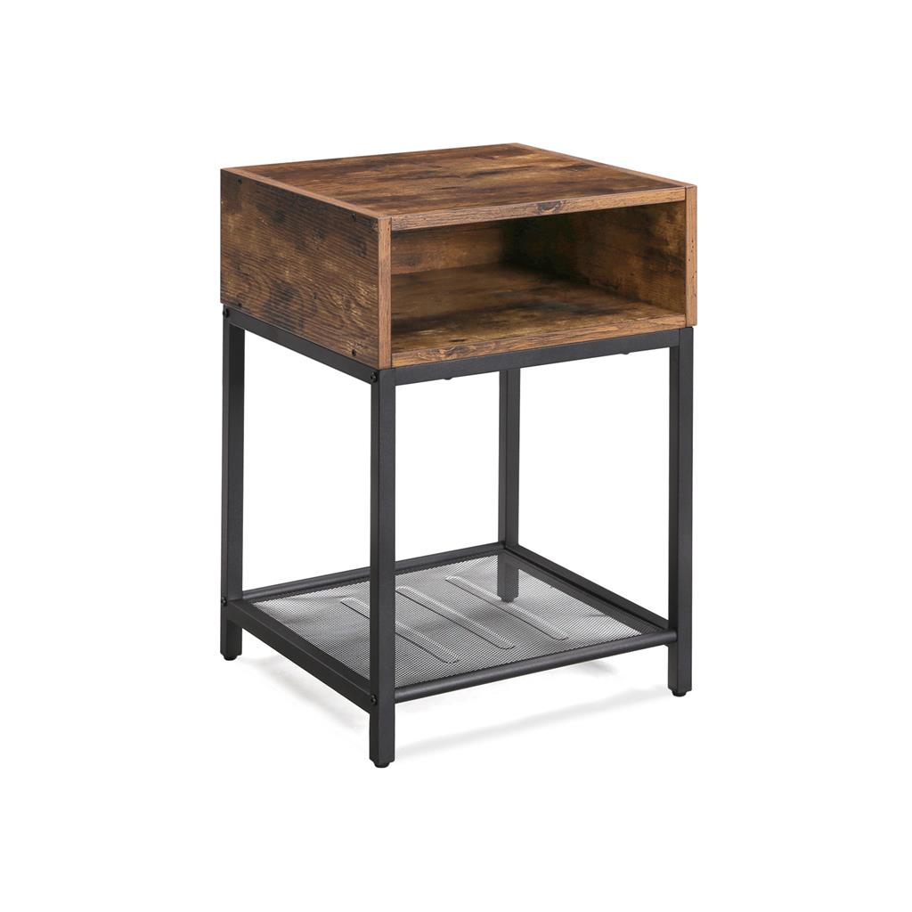 Open Compartment Nightstand